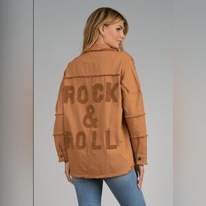Elan rock and roll shirt jacket XS